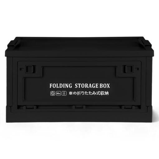 Foldable Storage Box Black Foldable Storage Box