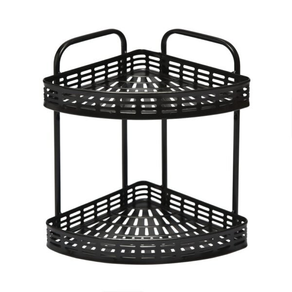 Multi Tier Corner Shower Caddy Black Multi Tier Corner Shower Caddy Black
